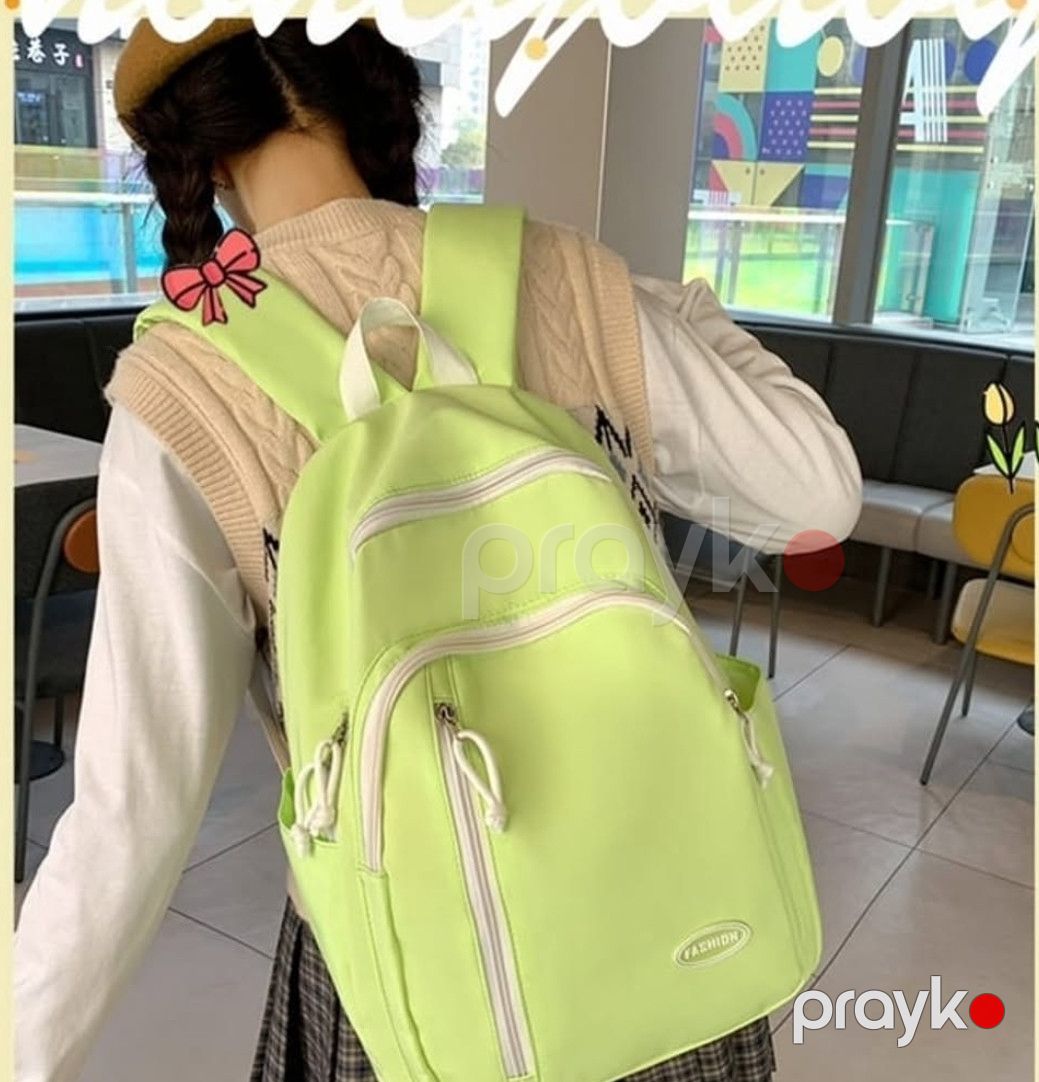 Məktəb bel çantası 56436945, açıq yaşıl, 40 l — Mallar, Bakı (2)