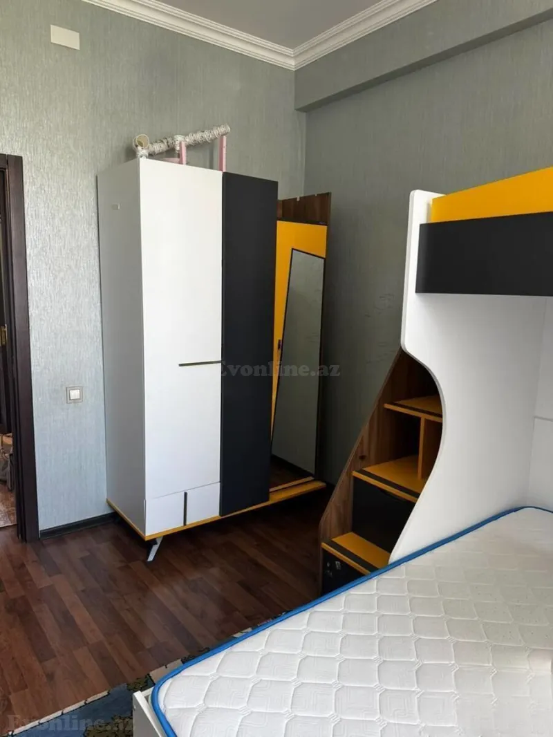 Kirayə verilir 3 otaqlı Mənzil Yeni tikili 90 m² Bakı, Yasamal r — Mənzil, Bakı (7)
