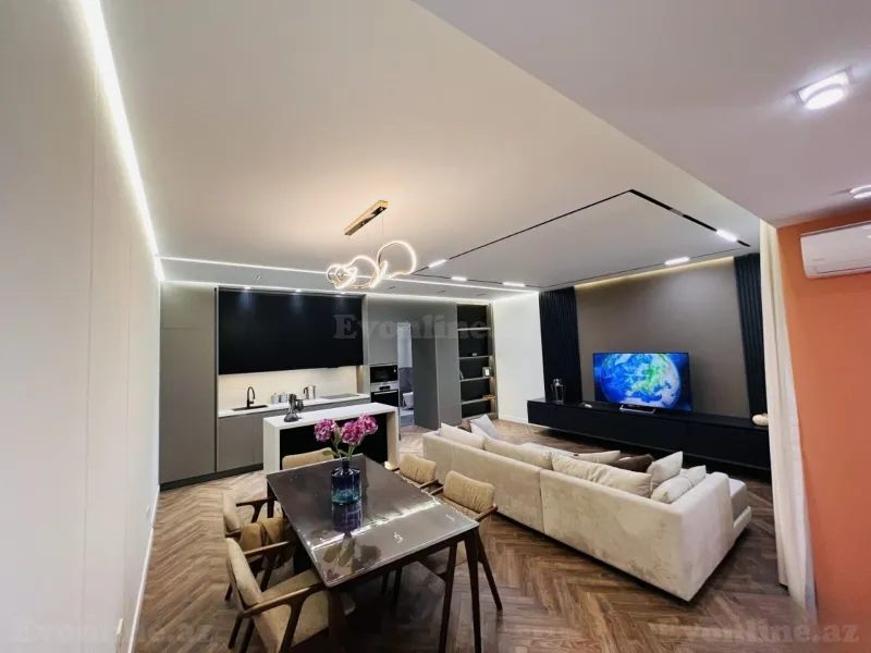 Kirayə verilir 2 otaqlı Mənzil Yeni tikili 100 m² Bakı, Yasamal r., Nizami m — Bakı