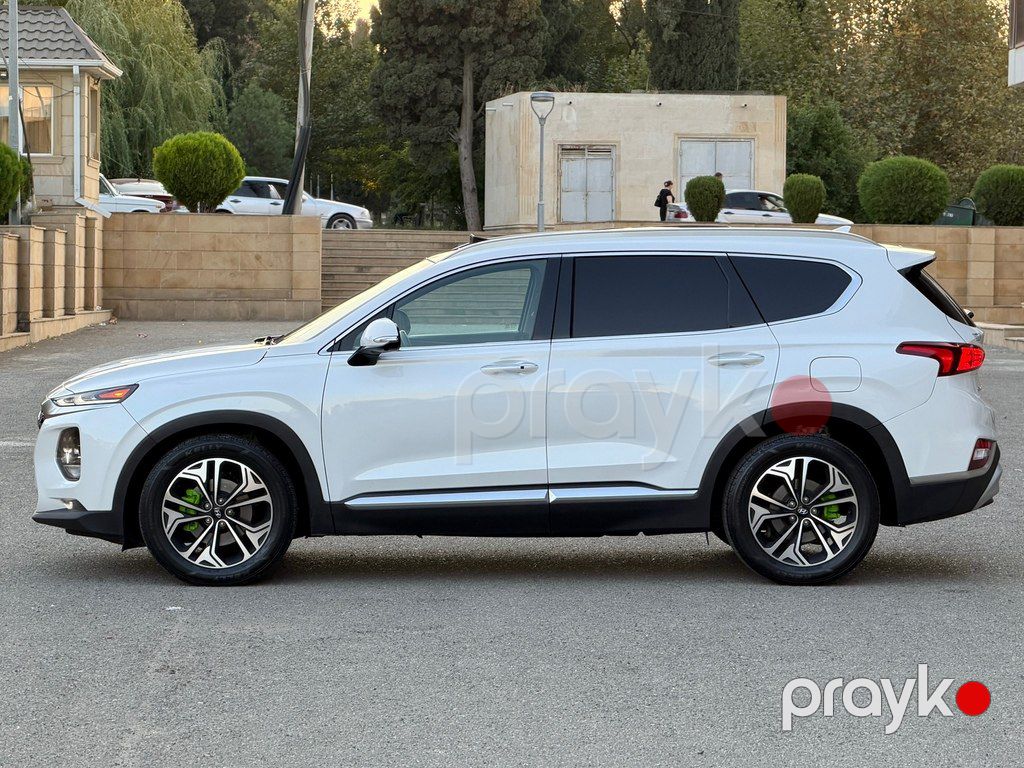 Hyundai Santa Fe, 2.0 L, 2019 il, 60 000 km — Avtomobillər, Gəncə (6)