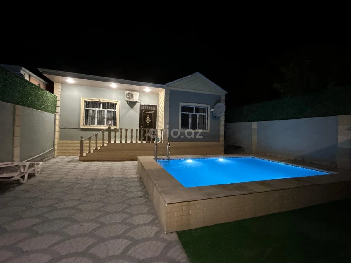 Kirayə 4 otaqlı bağ evi Buzovna qəsəbəsində — Ev, villa, Bakı (2)
