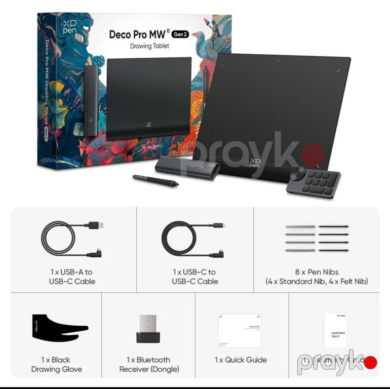 Qrafik planşet "Xp-pen Deco PRO MW Gen 2" — Planshetlər, Bakı (2)