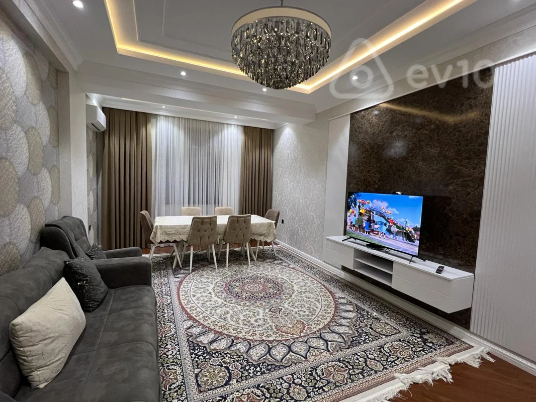 3 otaqlı mənzil, 120 m², Elşad Quluyev kücəsi — kirayə — Bakı
