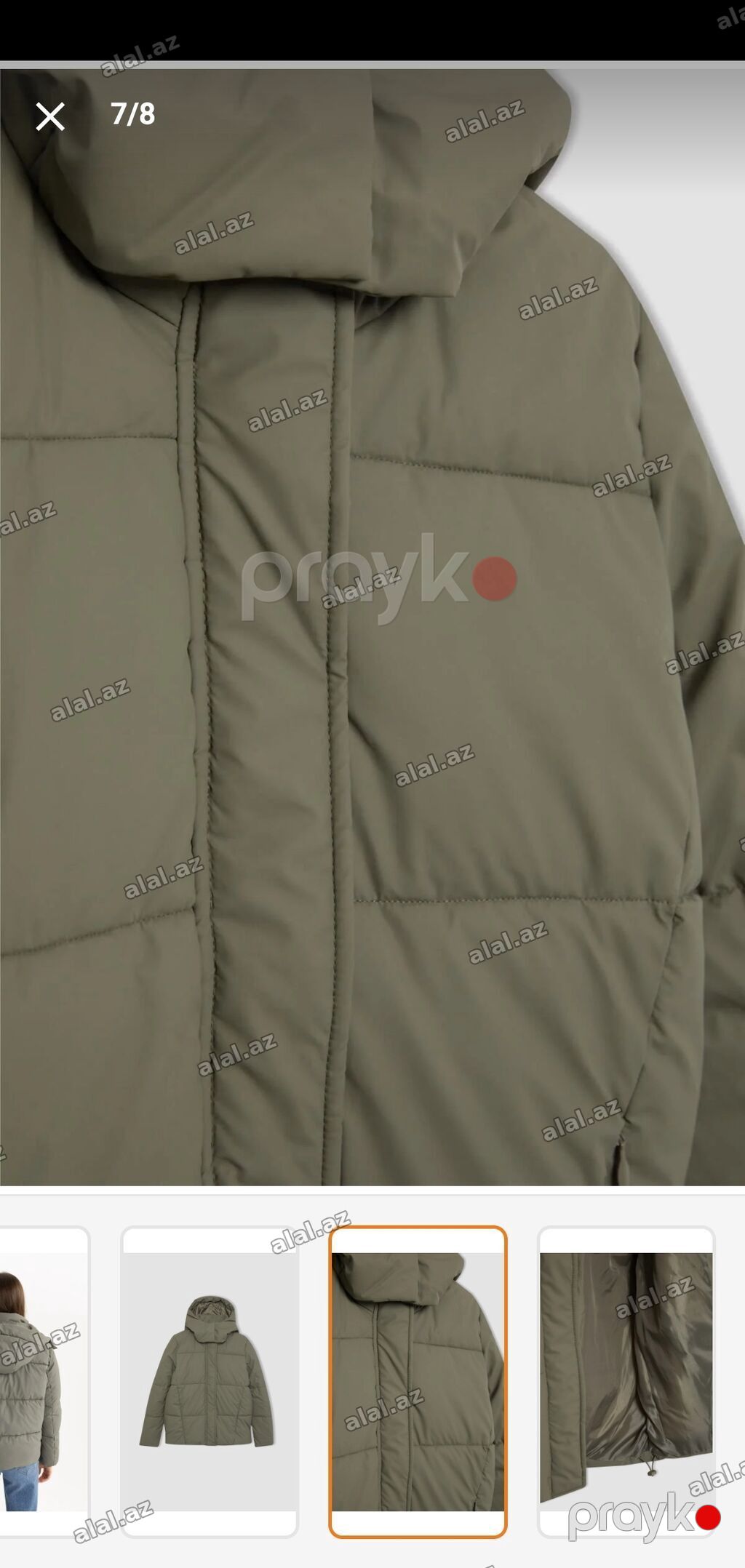 Puxovik kurtka, Defacto, XS — Şəxsi əşyalar, Bakı (3)