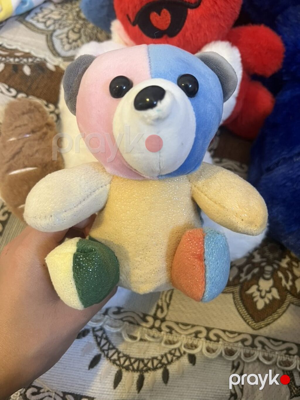 Məhsul: Yumşaq oyuncaqlar dəsti Təsvir: - Rəngarəng, toxunuşa xoş — Yumşaq oyuncaqlar, Digah (6)