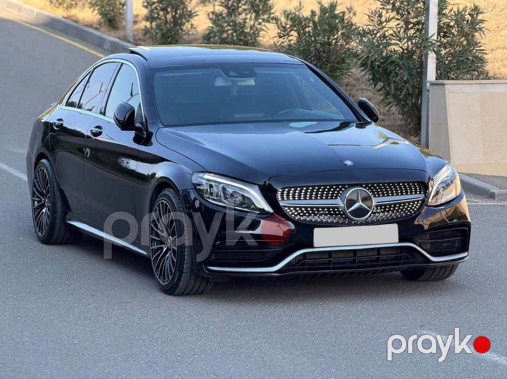 Mercedes C 300 4MATIC, 2.0 L, 2017 il, 135 000 km — Avtomobillər, Gəncə (3)