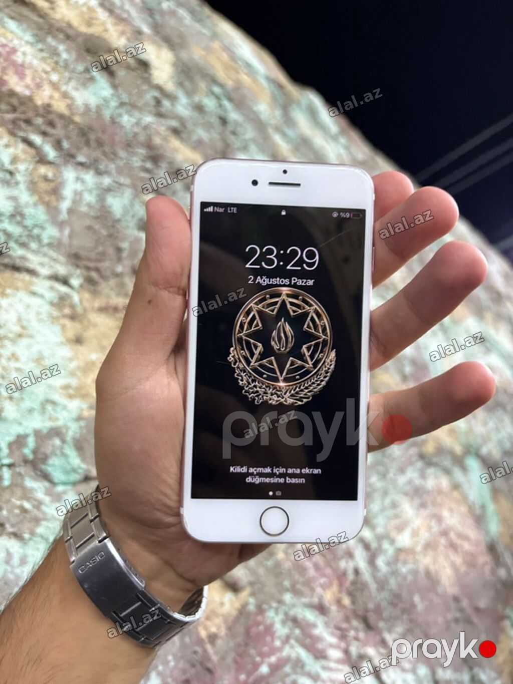 IPhone 7, Rose Gold, Barmaq izi — Elektronika, Bakı (2)