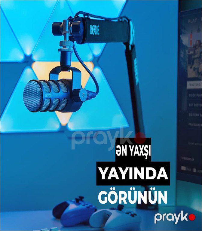 "Rode Podmic" mikrofon — Səs texnikası, Bakı (5)