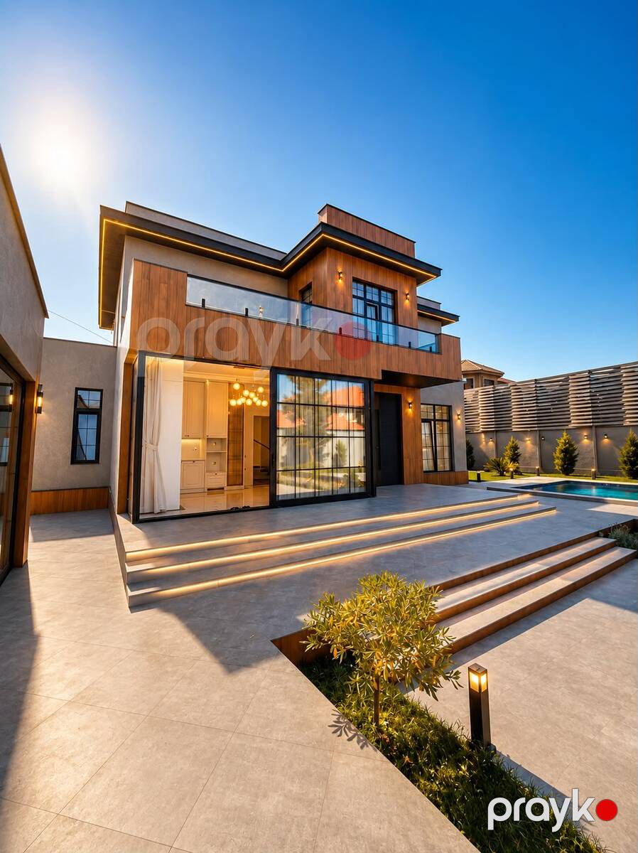 Satılır 5 otaqlı həyət evi/bağ evi 300 m² — Ev, villa, Bakı (3)