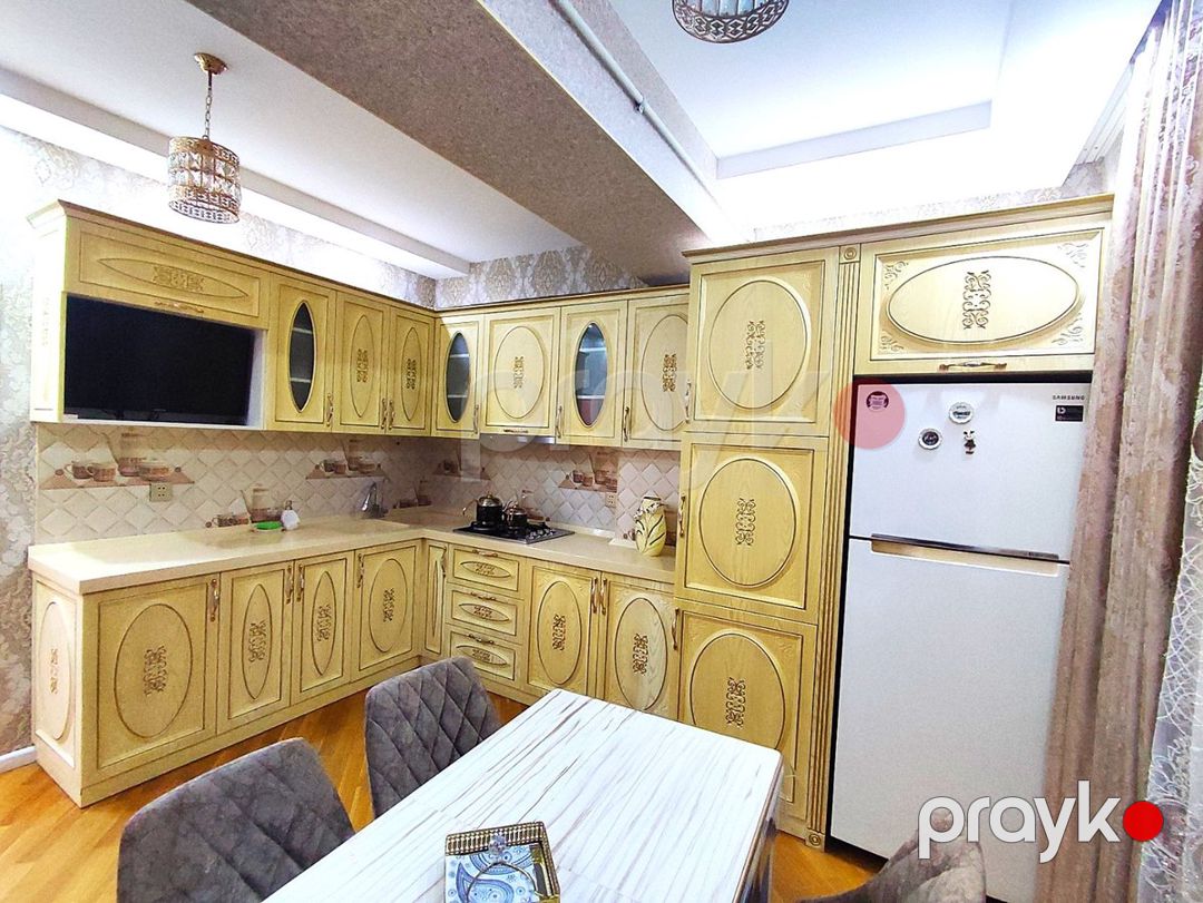 3 otaqlı mənzil, 97.3 m², Həzi Aslanov metrosu "Cingizxan Kərimov" küç., Bakı — Mənzil (11)