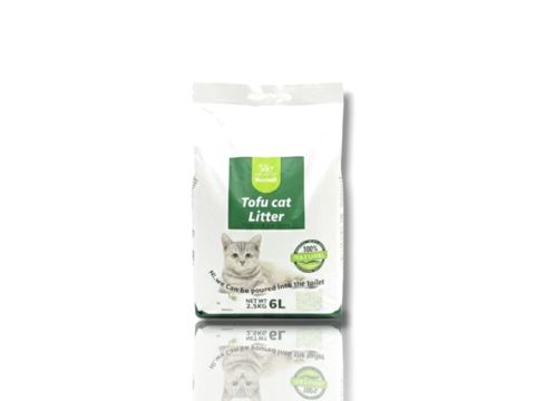 Hopdurucu doldurucu Nunbell Tofu Cat Litter pişiklər üçün, jasmin ətirli, 6 l — Bakı