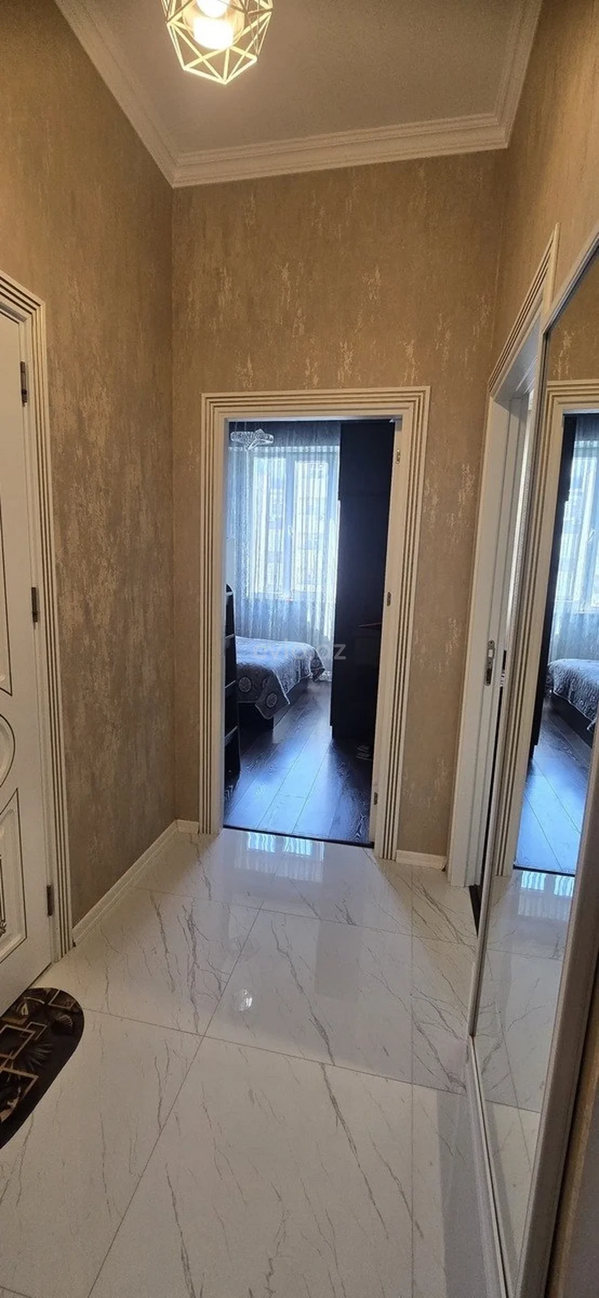 2 otaqlı tam təmirli mənzil satılır Yeni Günəşli qəsəbəsində — Mənzil, Bakı (5)