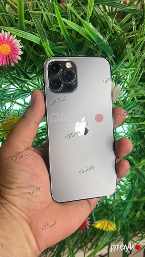 IPhone 12 Pro, 128 GB, Graphite, Barmaq izi — Bakı