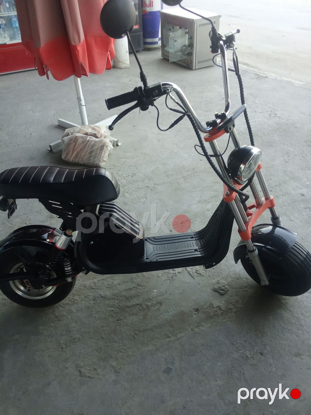 Elektrik skuter – citycoco tipli, eni geniş təkərlərlə Xüsusiyyətlər — Mopedlər və skuterlər, Digah (3)