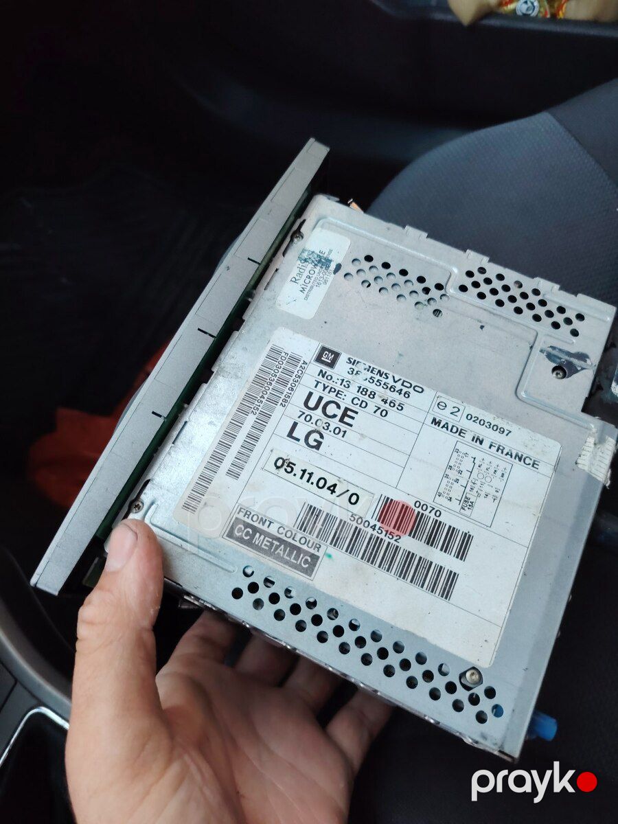Opel CD 70 Navi maqnitafon — Ehtiyat hissələri və aksesuarlar, Xırdalan (3)