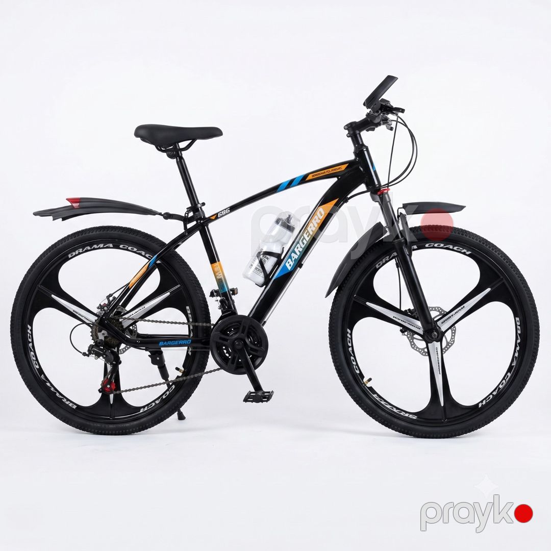 Dağ velosipedi Bargerro TECH_24029B 29" Qara Narıncı 2 əd — Velosipedlər, Bakı (2)