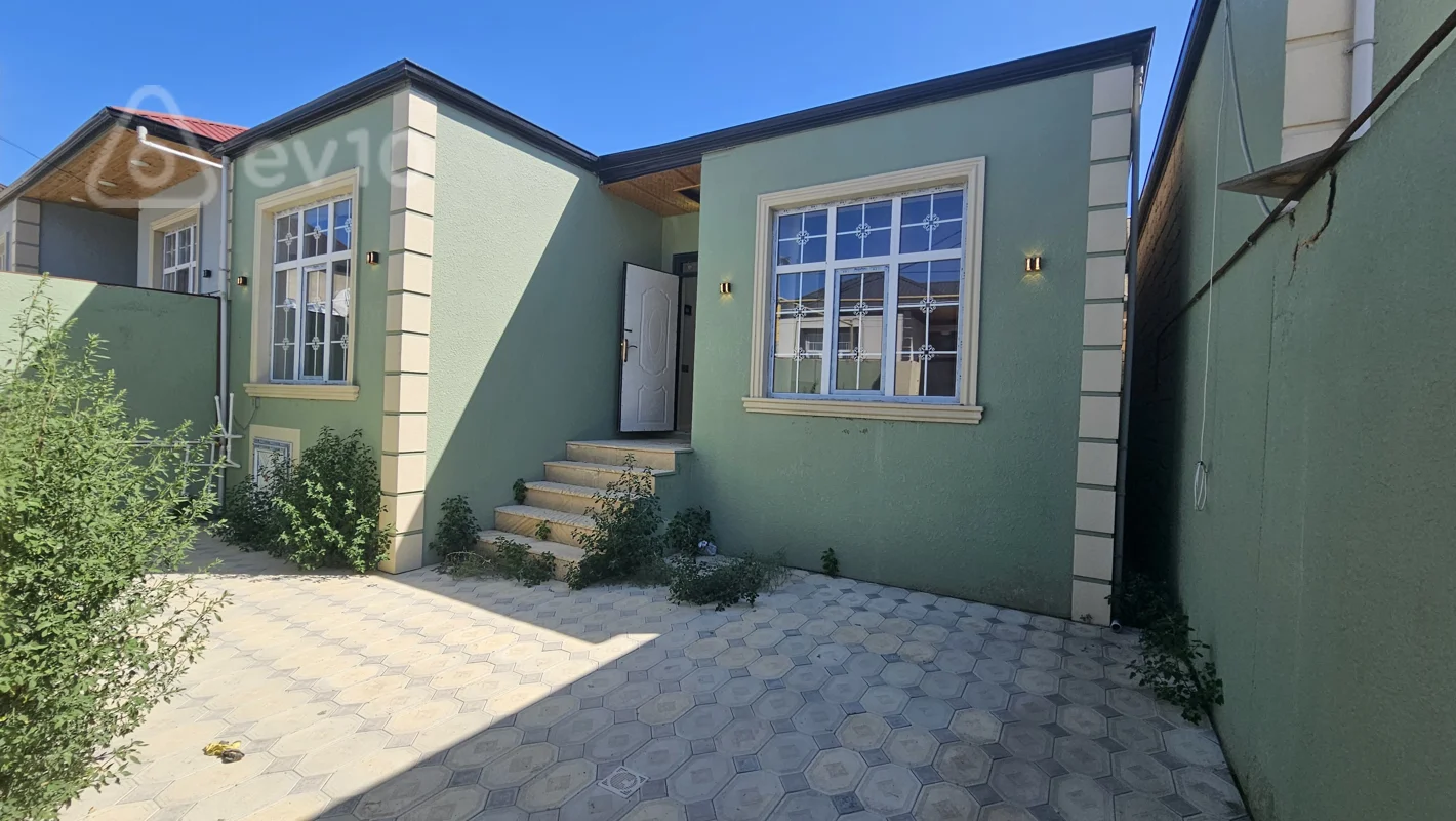 3 otaqlı həyət evi, 100 m², Bine — kirayə — Ehtiram