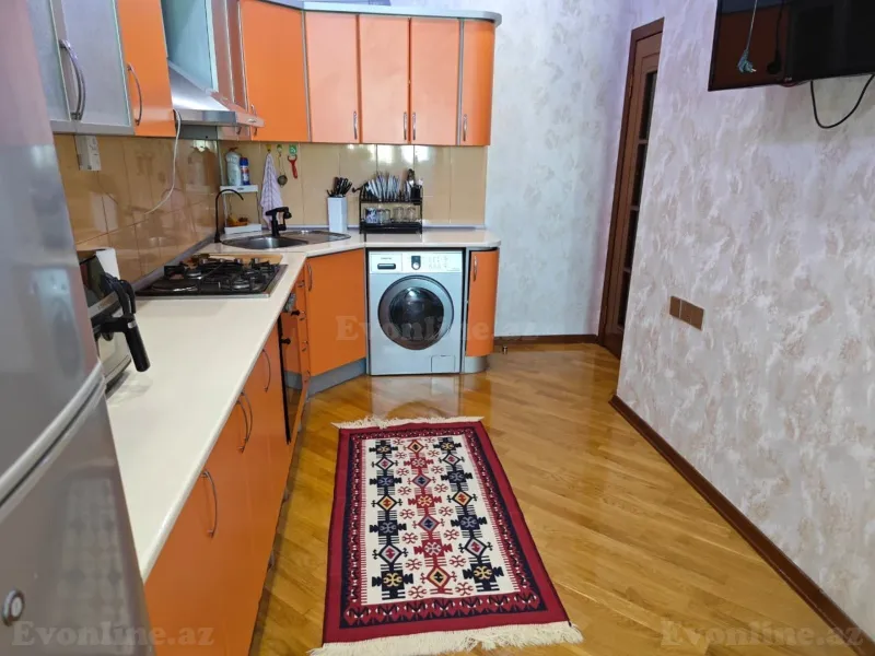 Satılır 2 otaqlı Mənzil Yeni tikili 86 m² Bakı, Xətai r., Həzi Aslanov m., Həzi Aslanov — Mənzil, Bakı (4)