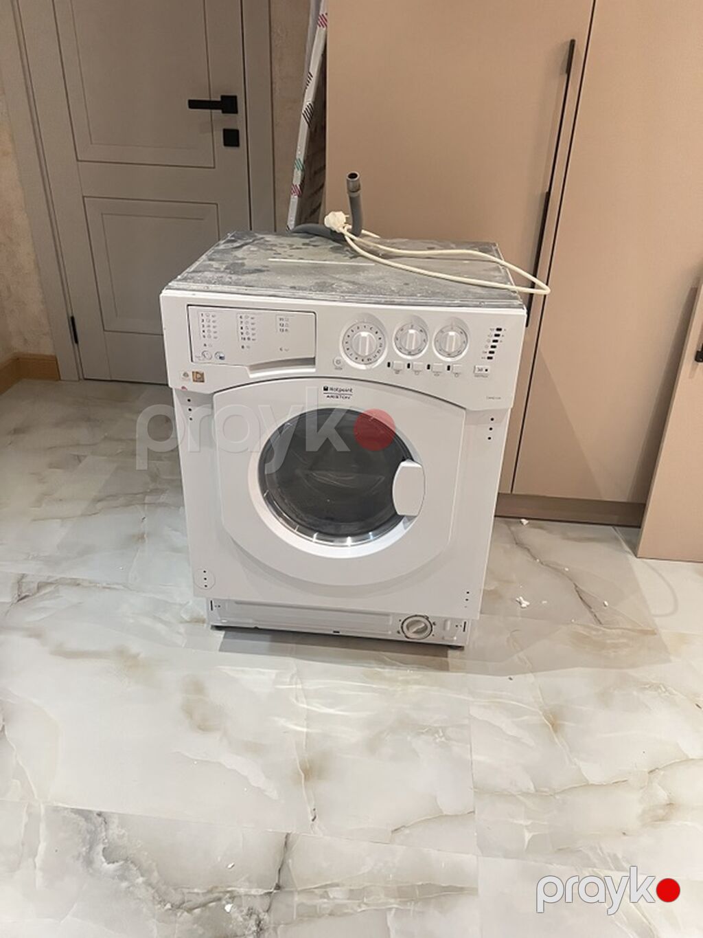 Hotpoint Ariston önyükləməli paltaryuyan maşın satılır ela vezıyyetde — Çamaşır maşınları, Bakı (2)