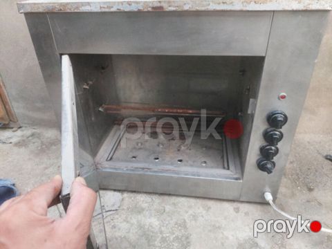 Paslanmayan poladdan hazırlanmış elektrikli soba qrel 3 4 rahat — Bakı