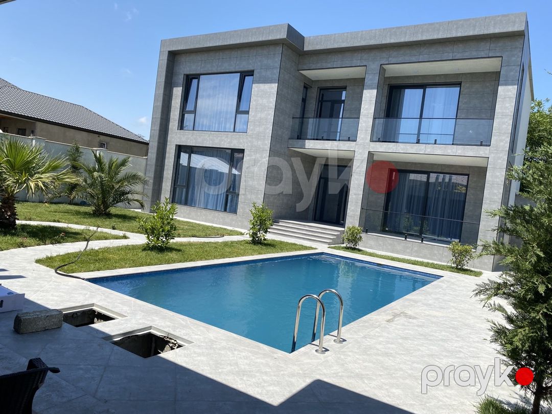 Satılır 7 otaqlı həyət evi/bağ evi 372 m² — Ev, villa, Bakı (2)