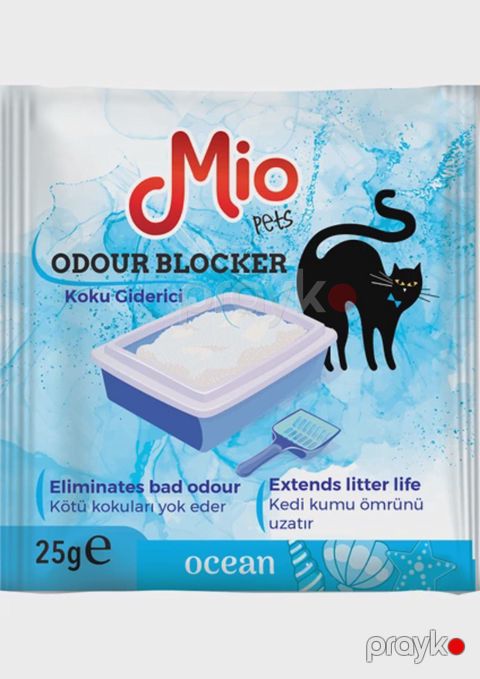 Pişik tualetləri üçün qoxunun aradan qalxması üçün vasitə Mio Ocean, 25 q — Bakı
