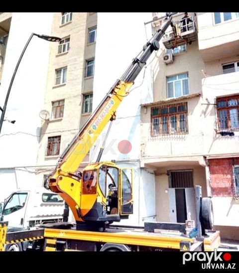 Qaldirici sebet yuk kranlarin icaresi — Bakı