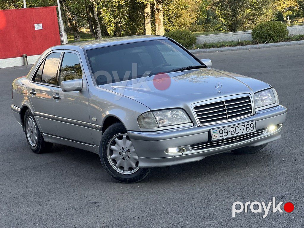 Mercedes C 200, 2.0 L, 1999 il, 324 145 km — Avtomobillər, Qəbələ (6)