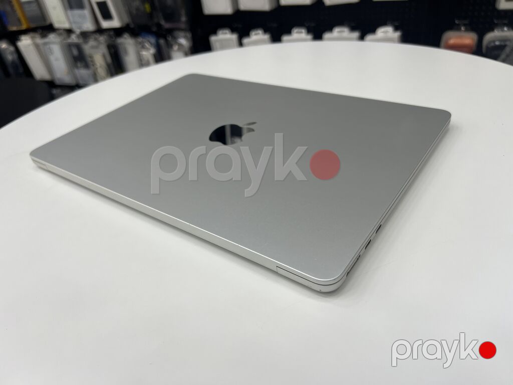 M2/512GB Apple Macbook Silver Apple M2 RAM 8GB Ekran 13.6 SSD — Apple Macbook, Bakı (2)
