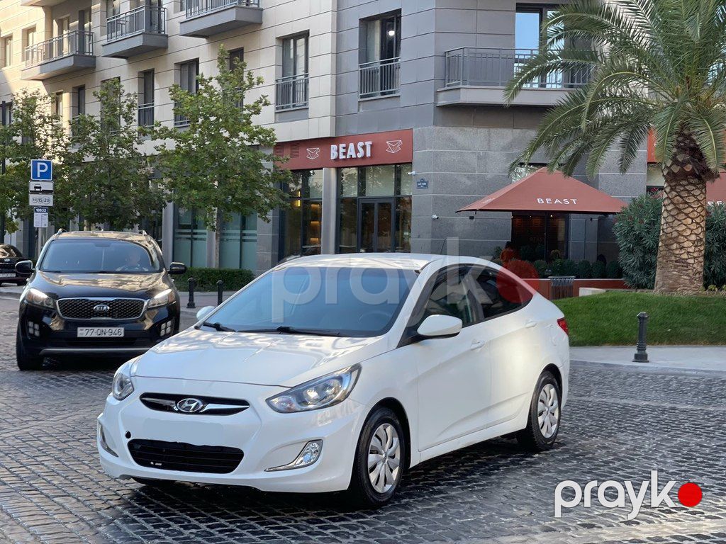 Hyundai Accent, 1.6 L, 2017 il, 111 500 km — Avtomobillər, Bakı (6)