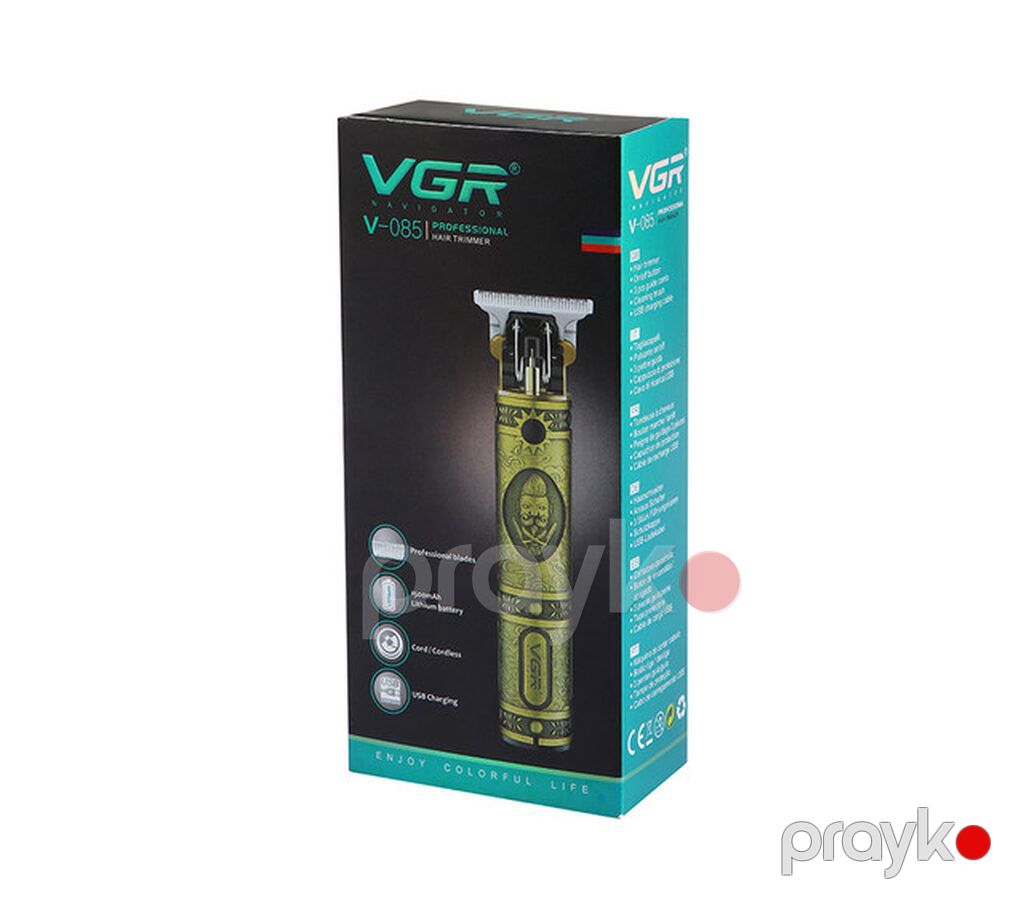 Trimmer VGR 085 - 6500 RPM / 1500MAH / 300 Dəqiqə / Cord/Cordless — Saç kəsmə maşınları, Bakı (3)