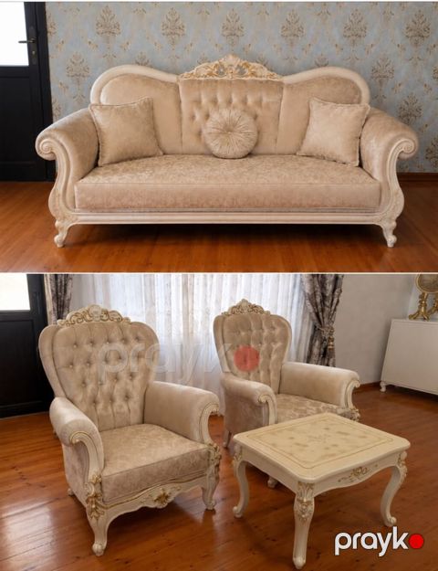İşlənmiş, Divan, 2 kreslo — Bakı