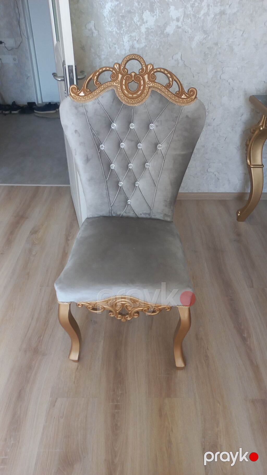 Klassik üslubda qonaq otağı dəsti - Künc divan: L formalı, zərif — Qonaq otağı üçün, Bakı (2)