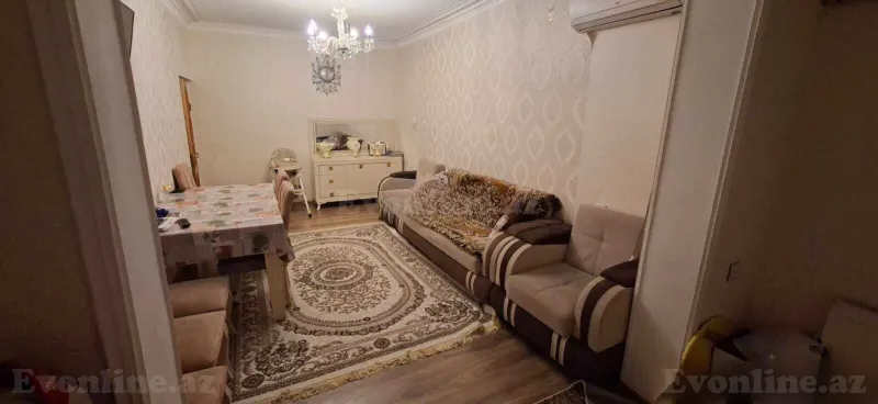 Satılır 2 otaqlı Mənzil Köhnə tikili 60 m² Bakı, Nizami r., Xalqlar Dostluğu m — Mənzil, Bakı (3)