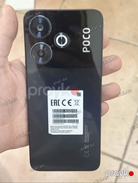 Poco M6, 256 GB, rəng - Qara, Barmaq izi, Face ID — Bakı
