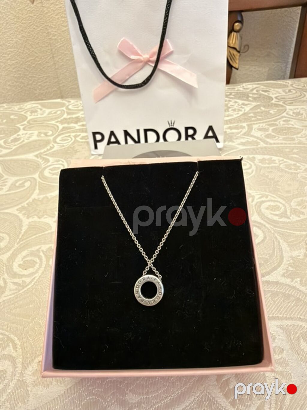Pandora boyunbağı Originaldir. 925 prob. Genclik Malldan baha qiymete — Qolye və zəncir, Bakı (3)