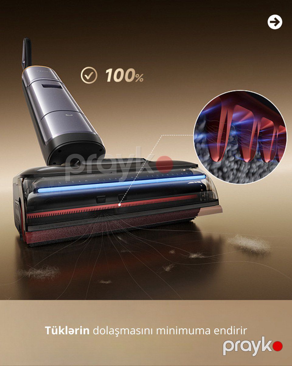 Vacuum Cleaner Dreame H16 Pro Steam Wet and Dry Vacuum (HHR48F) EU — Ev texnikası, Bakı (6)