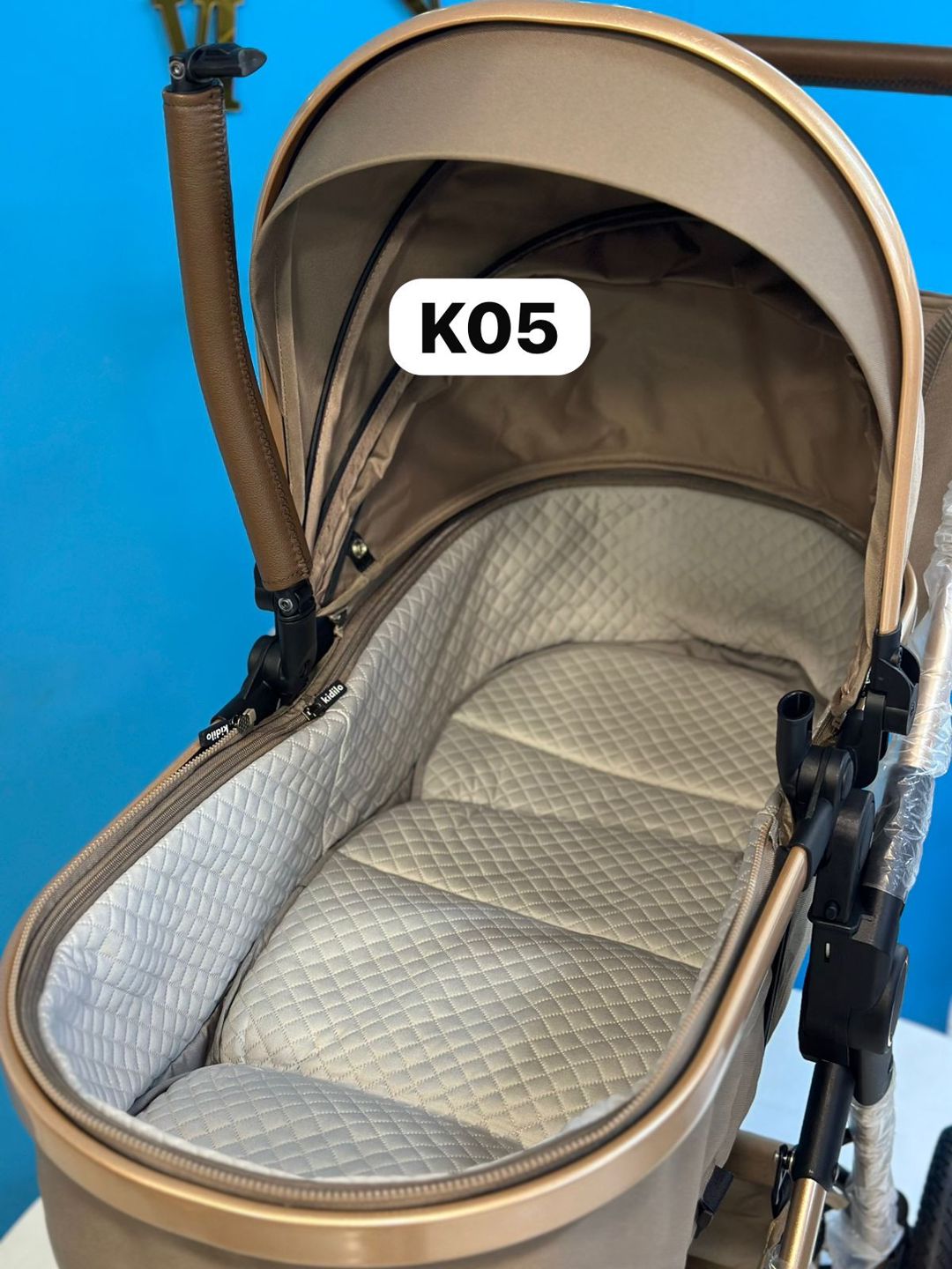 Uşaq arabası XG3 K05, açıq qəhvəyi — Mallar, Bakı (2)