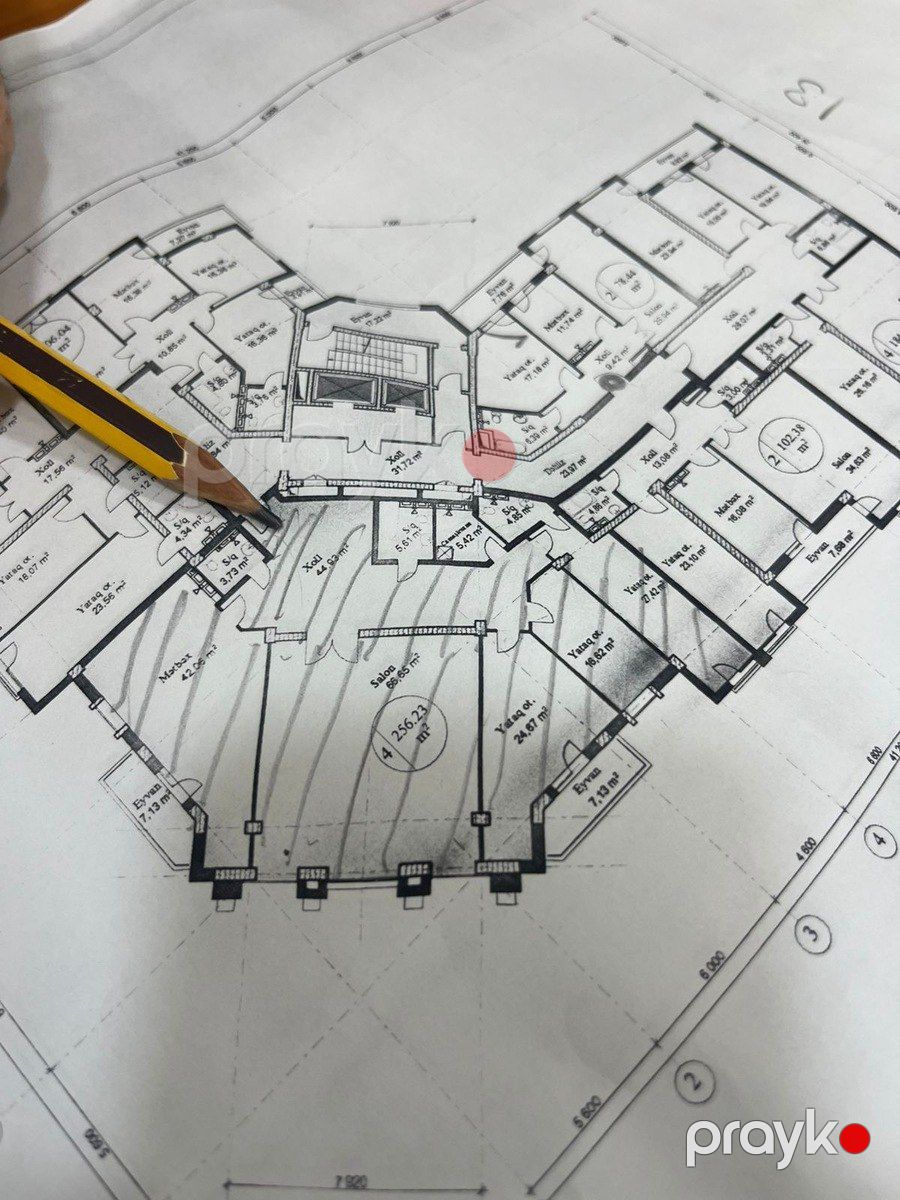 Satılır 4 otaqlı yeni tikili 278 m² — Mənzil, Bakı (12)