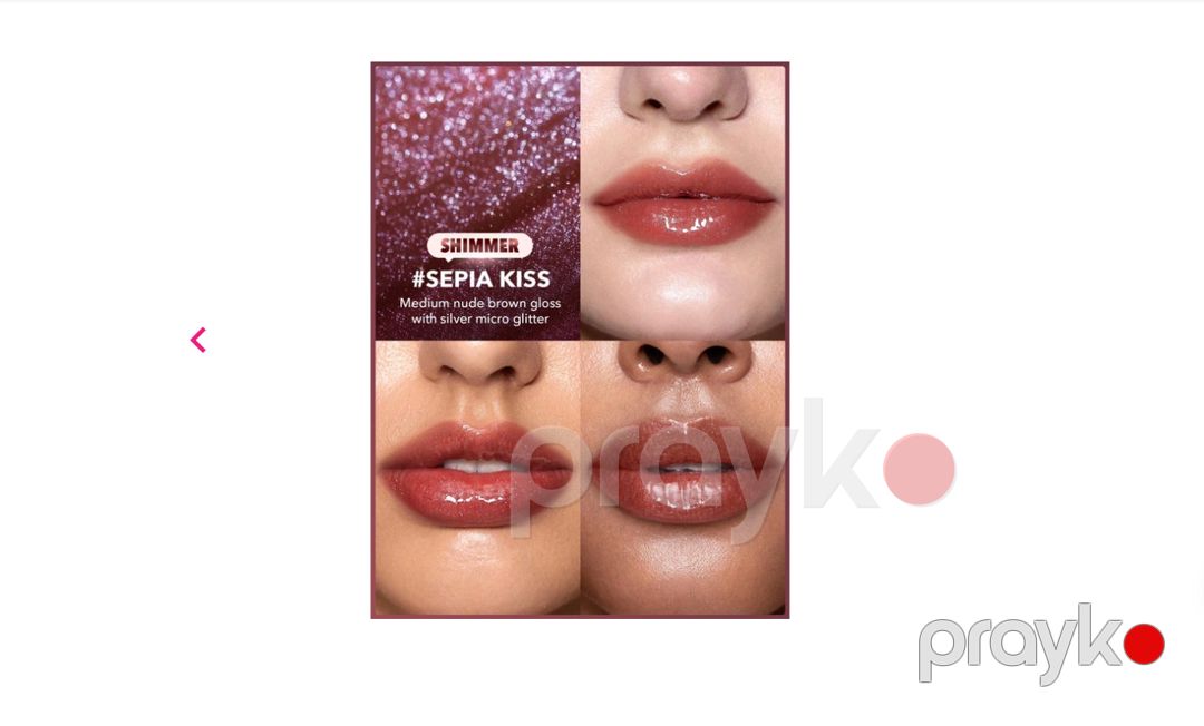 Dodaq üçün parıldadıcı No Brand Pout-Perfect Shimmer Sepia Kiss — Mallar, Bakı (2)