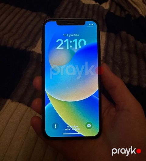 IPhone X, 64 GB, Gümüşü, Face ID — Bakı