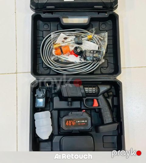 Akkumulyatorlu portativ yuyucu aparat dəsti - 48V Li-ion akkumulyator — Digah