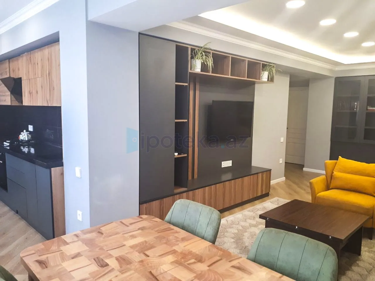 2 Otaq, Köhnə tikili, Səbail r., Badamdar q., 70.00 m² — Mənzil, Badamdar (7)
