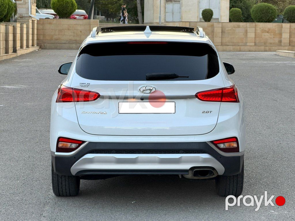 Hyundai Santa Fe, 2.0 L, 2019 il, 60 000 km — Avtomobillər, Gəncə (8)