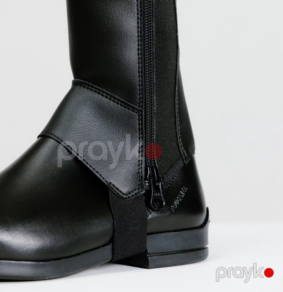 Atçılıq kraqaları Decathlon Fouganza 8809257, qara, ölçü 12 yaş — Mallar, Bakı (2)