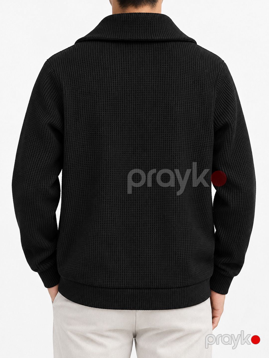 Kişi kardiqanı No brand, Trikotaj, Qara, Pambıq/Trikotaj, XXL — Mallar, Bakı (3)