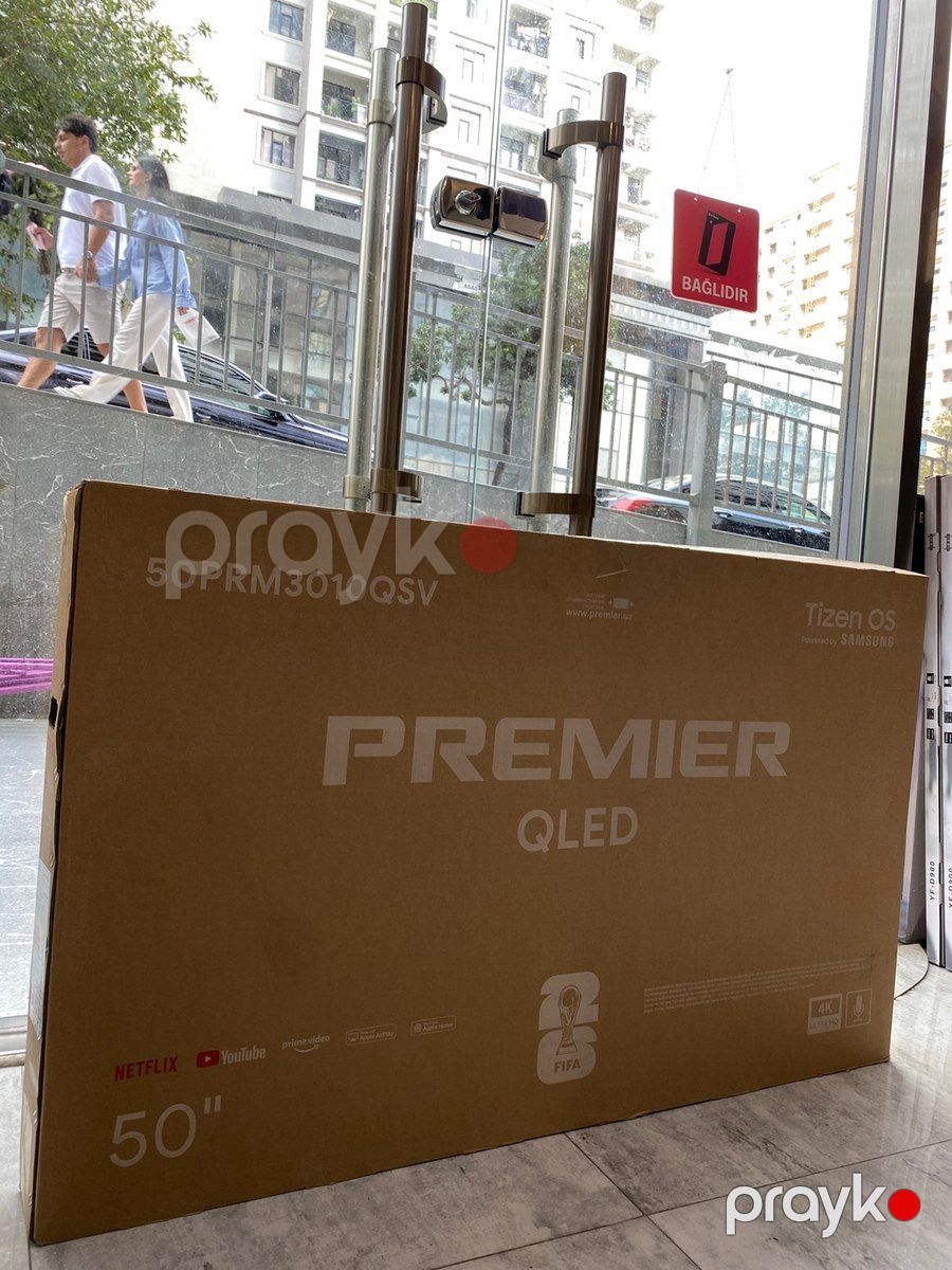 Premier 50” QLED 4K Smart TV Tizen — TV və Video, Bakı (2)