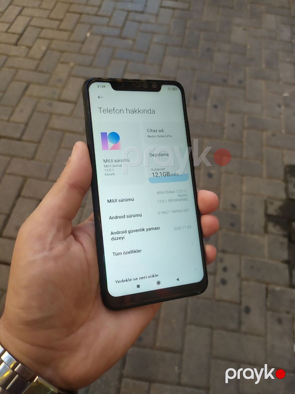 Redmi Note 6 Pro, 64 GB, rəng - Qara, Barmaq izi — Xiaomi, Bakı (6)