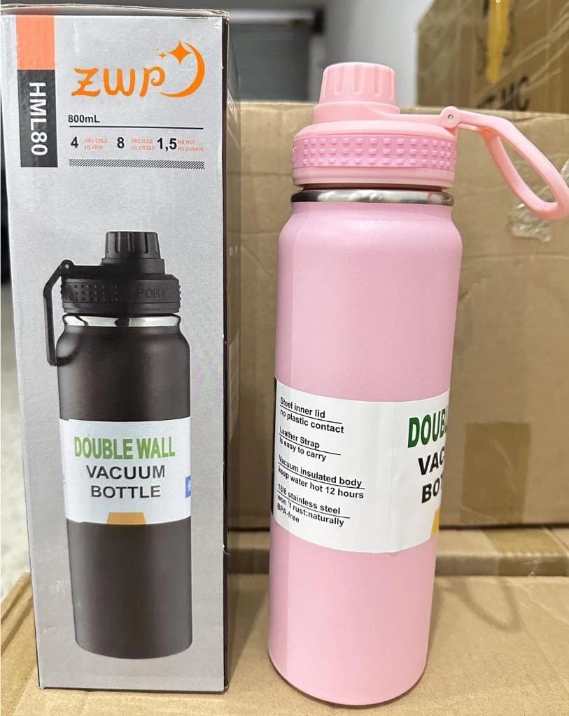 Termos OP-605, paslanmayan polad, çəhrayı, 800 ml — Mallar, Bakı (2)