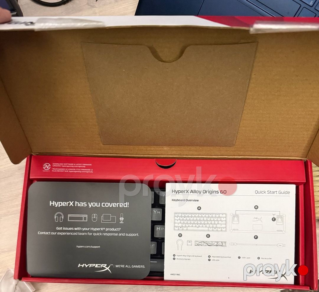 HyperX Alloy Origins 60 — Periferik cihazlar, Bakı (6)
